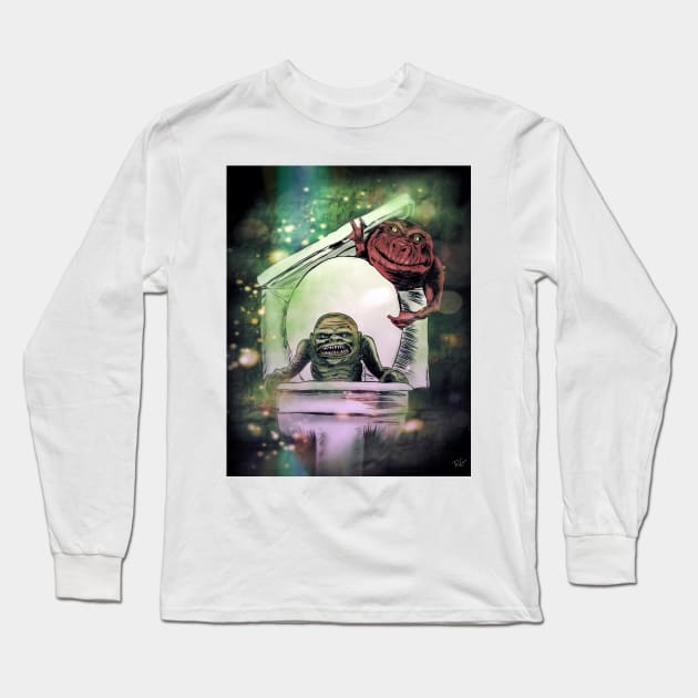 Ghoulies Long Sleeve T-Shirt by RG Illustration